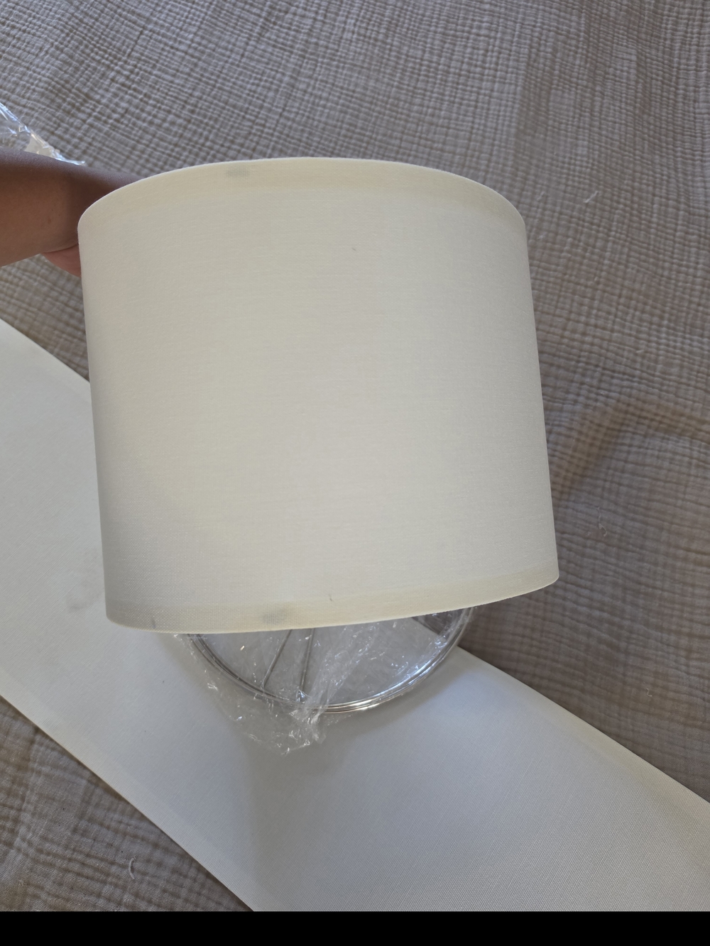 Cream Drum Lamp Shade - Home Accents Set of 2